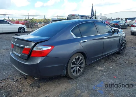 2015 Honda Accord Sport из США, поврежденный, VIN 1HGCR2F58FA271118